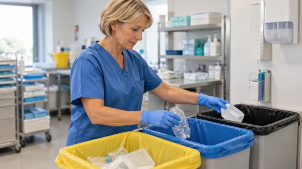 Gestion des déchets et écoresponsabilité en santé