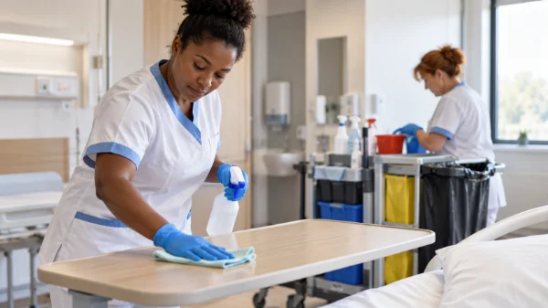 Le bionettoyage en établissement sanitaire et médico-social